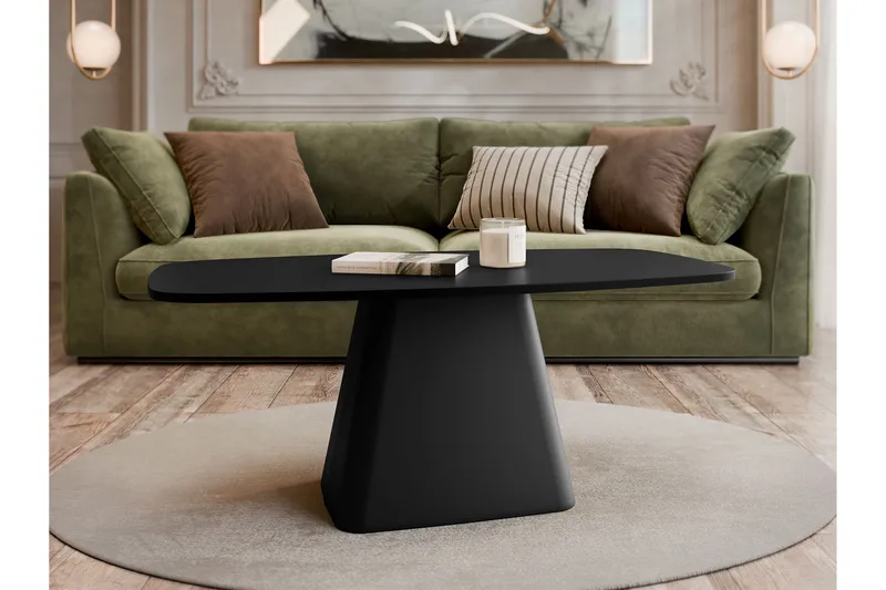Meylor Sohvapöytä 120 cm - Musta - Huonekalut - Pöytä & ruokailuryhmä - Sohvapöytä