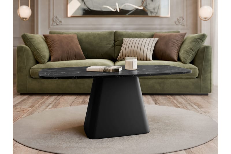 Meylor Sohvapöytä 120 cm - Musta - Huonekalut - Pöytä & ruokailuryhmä - Sohvapöytä