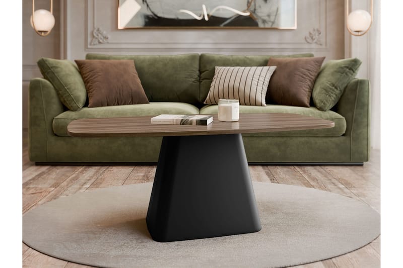 Meylor Sohvapöytä 120 cm - Ruskea/Musta - Huonekalut - Pöytä & ruokailuryhmä - Sohvapöytä