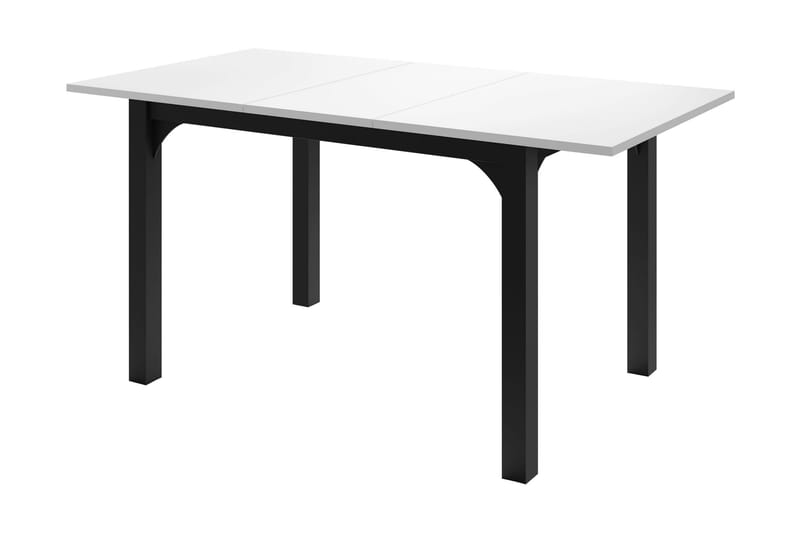 Millport Ruokapöytä 158 cm - Musta/Beige - Huonekalut - Pöytä & ruokailuryhmä - Ruokapöydät & keittiön pöydät