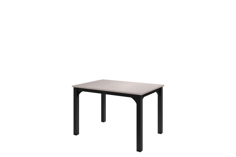 Millport Ruokapöytä 158 cm - Musta/Beige - Huonekalut - Pöytä & ruokailuryhmä - Ruokapöydät & keittiön pöydät