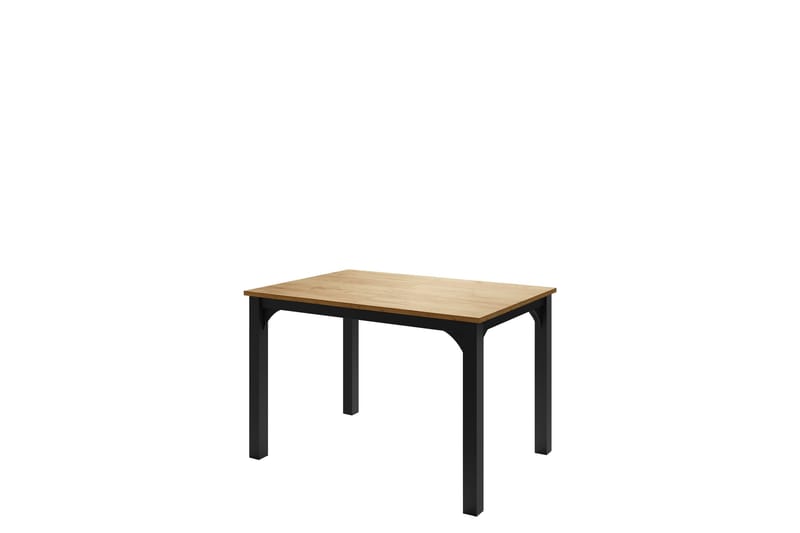 Millport Ruokapöytä 158 cm - Musta/Ruskea - Huonekalut - Pöytä & ruokailuryhmä - Ruokapöydät & keittiön pöydät