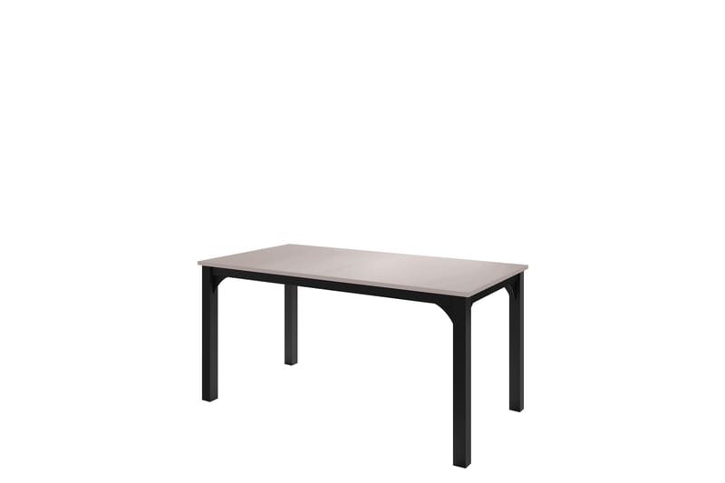 Millport Ruokapöytä 198 cm - Musta/Beige - Huonekalut - Pöytä & ruokailuryhmä - Ruokapöydät & keittiön pöydät