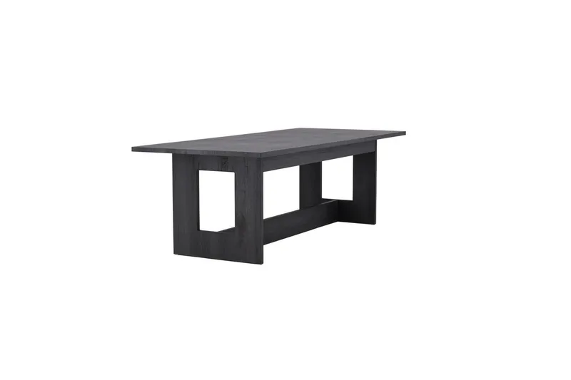 Milly Ruokapöytä 235X100 Cm - Musta - Huonekalut - Pöytä & ruokailuryhmä - Ruokapöydät & keittiön pöydät