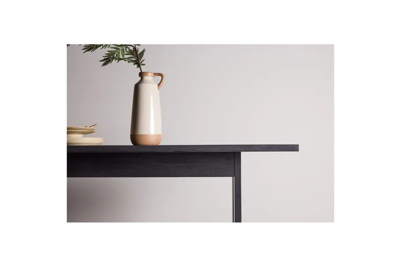 Milly Ruokapöytä 235X100 Cm - Musta - Huonekalut - Pöytä & ruokailuryhmä - Ruokapöydät & keittiön pöydät