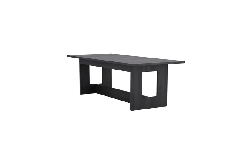 Milly Ruokapöytä 235X100 Cm - Musta - Huonekalut - Pöytä & ruokailuryhmä - Ruokapöydät & keittiön pöydät