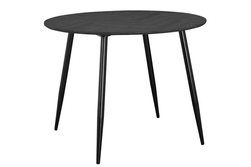 Monza Ruokapöytä Pyöreä 100 cm - Antrasiitti - Huonekalut - Pöytä & ruokailuryhmä - Ruokapöydät & keittiön pöydät