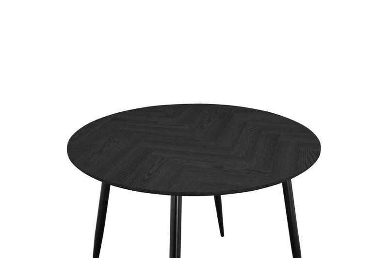 Monza Ruokapöytä Pyöreä 100 cm - Antrasiitti - Huonekalut - Pöytä & ruokailuryhmä - Ruokapöydät & keittiön pöydät