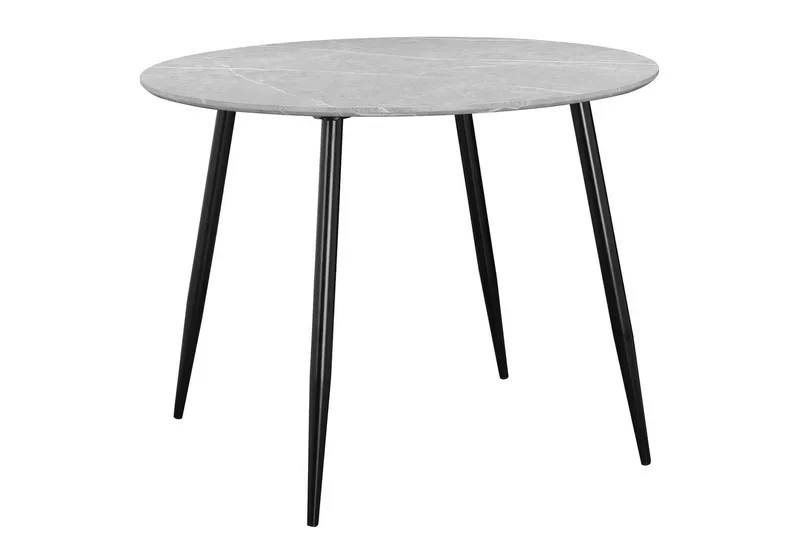 Monza Ruokapöytä Pyöreä 100 cm, Harmaa