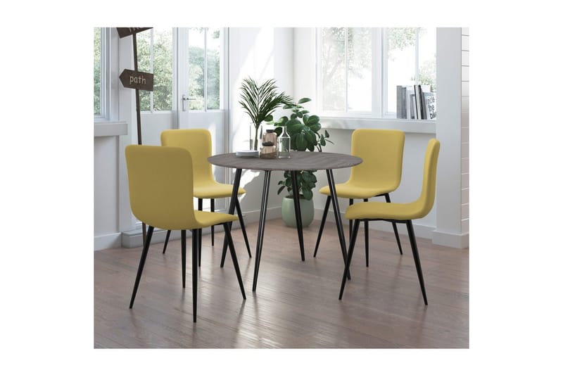 Monza Ruokapöytä Pyöreä 100 cm - Valkoinen - Huonekalut - Pöytä & ruokailuryhmä - Ruokapöydät & keittiön pöydät