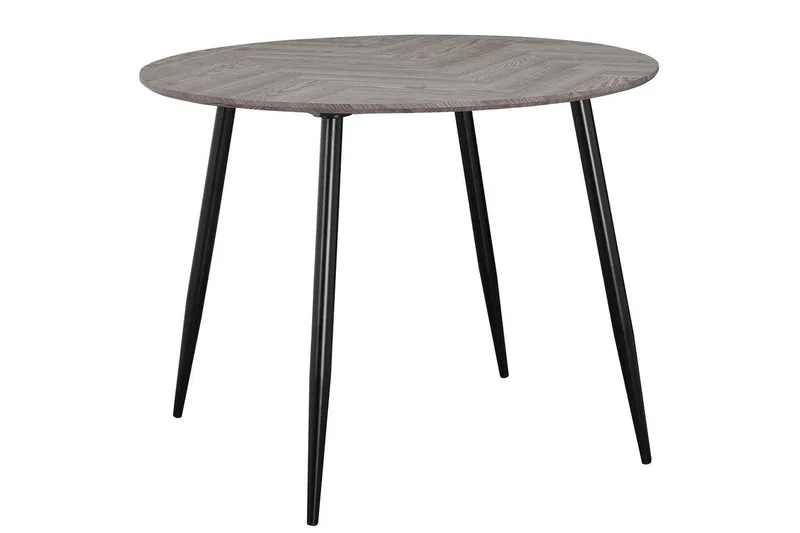 Monza Ruokapöytä Pyöreä 100 cm, Valkoinen