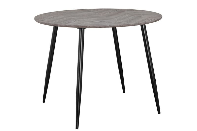 Monza Ruokapöytä Pyöreä 100 cm, Valkoinen