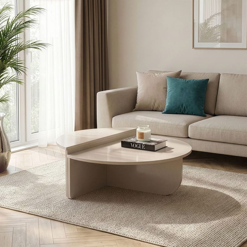 Mukund sohvapöytä 90 cm pyöreä - Huonekalut - Pöytä & ruokailuryhmä - Sohvapöytä