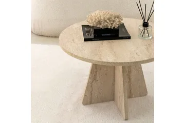 Munne Sohvapöytä 60 cm - Beige - Huonekalut - Pöytä & ruokailuryhmä - Sohvapöytä