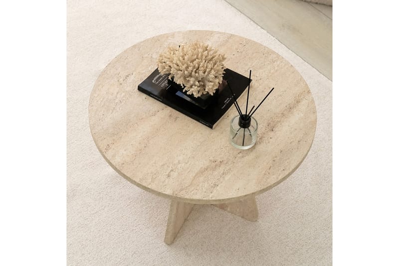 Munne Sohvapöytä 60 cm - Beige - Huonekalut - Pöytä & ruokailuryhmä - Sohvapöytä