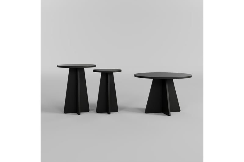 Munne Sohvapöytä 60 cm, Musta