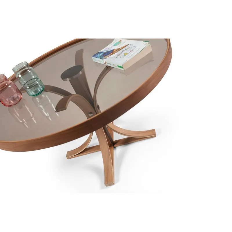 Namarta Sohvapöytä 80 cm - Tummanruskea - Huonekalut - Pöytä & ruokailuryhmä - Sohvapöytä