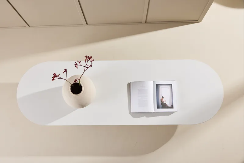 Narvik Sohvapöytä 60 cm - Beige - Huonekalut - Pöytä & ruokailuryhmä - Sohvapöytä