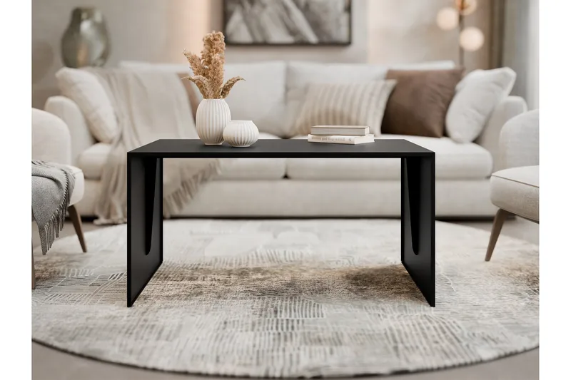Nerima Sohvapöytä 100 cm - Musta - Huonekalut - Pöytä & ruokailuryhmä - Sohvapöytä