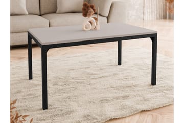 Nerima Sohvapöytä 100 cm - Musta/Beige - Huonekalut - Pöytä & ruokailuryhmä - Sohvapöytä