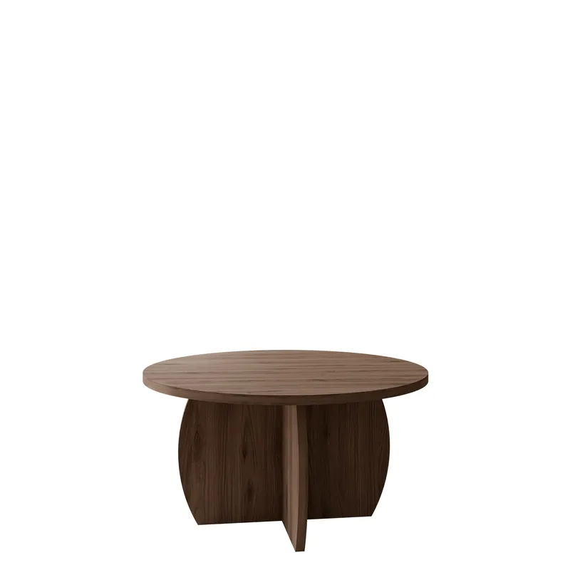 Neyloren Pyöreä sohvapöytä 74 cm - ruskea - Huonekalut - Pöytä & ruokailuryhmä - Sohvapöytä