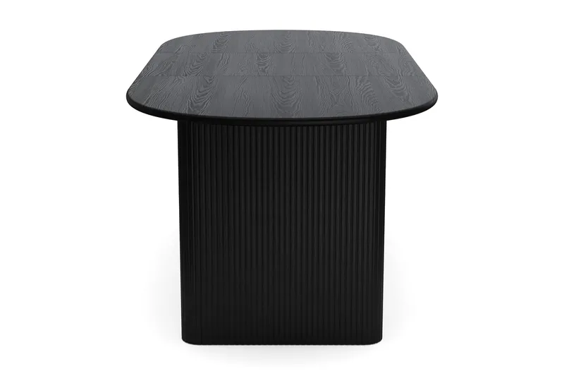 Noira jatkettava ruokapöytä 160/220x100 cm - Musta - Huonekalut - Pöytä & ruokailuryhmä - Ruokapöydät & keittiön pöydät
