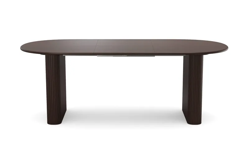 Noira jatkettava ruokapöytä 160/220x100 cm - Savutammi - Huonekalut - Pöytä & ruokailuryhmä - Ruokapöydät & keittiön pöydät