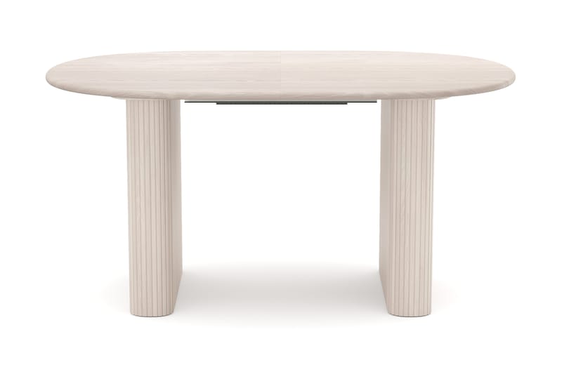 Noira jatkettava ruokapöytä 160/220x100 cm - Valkolakattu - Huonekalut - Pöytä & ruokailuryhmä - Ruokapöydät & keittiön pöydät