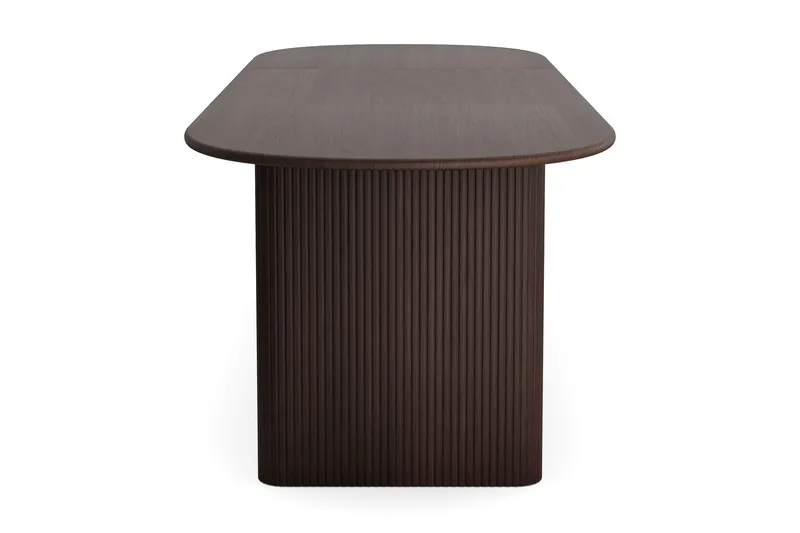 Noira jatkettava ruokapöytä 220/320x100 cm - Savutammi - Huonekalut - Pöytä & ruokailuryhmä - Ruokapöydät & keittiön pöydät