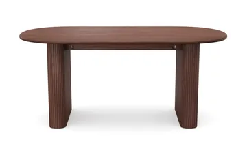 Noira-ruokapöytä 180 x 90 cm, viilu - Pähkinä - Huonekalut - Pöytä & ruokailuryhmä - Ruokapöydät & keittiön pöydät