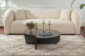 Nordum Sohvapöytä 90x90 cm - Antrasiitti - Huonekalut - Pöytä & ruokailuryhmä - Apupöytä & sivupöytä - Sarjapöytä
