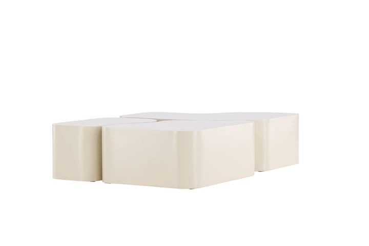 Norland Sohvapöytä 92x74 cm Beige - Venture Home - Sohvapöytä