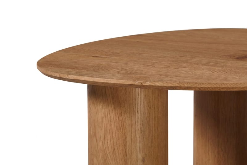 Nova-sohvapöytä, kolmionmuotoinen 85 cm - Tammi - Huonekalut - Pöytä & ruokailuryhmä - Sohvapöytä
