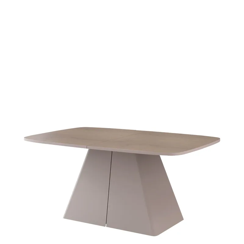 Novaj Jatkettava ruokapöytä 180-256 cm - beige, vaaleanruskea - Huonekalut - Pöytä & ruokailuryhmä - Ruokapöydät & keittiön pöydät