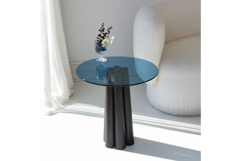 Novera Sohvapöytä 50 cm - Musta/Sininen - Huonekalut - Pöytä & ruokailuryhmä - Sohvapöytä