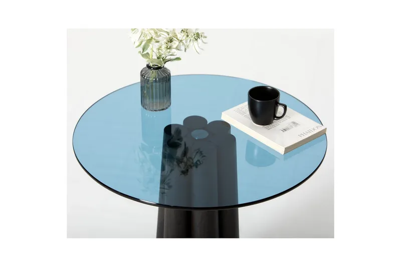 Novera Sohvapöytä 50 cm - Musta/Sininen - Huonekalut - Pöytä & ruokailuryhmä - Sohvapöytä
