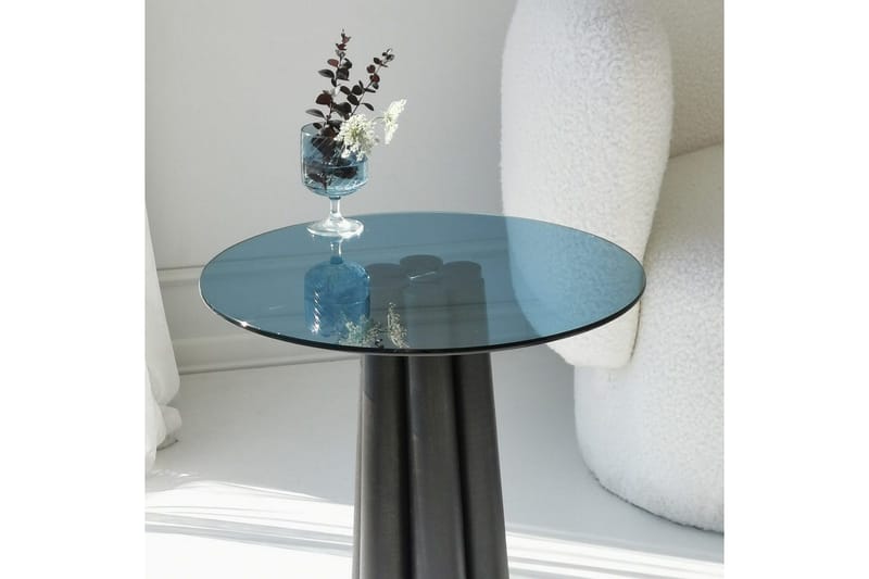 Novera Sohvapöytä 50 cm - Musta/Sininen - Huonekalut - Pöytä & ruokailuryhmä - Sohvapöytä