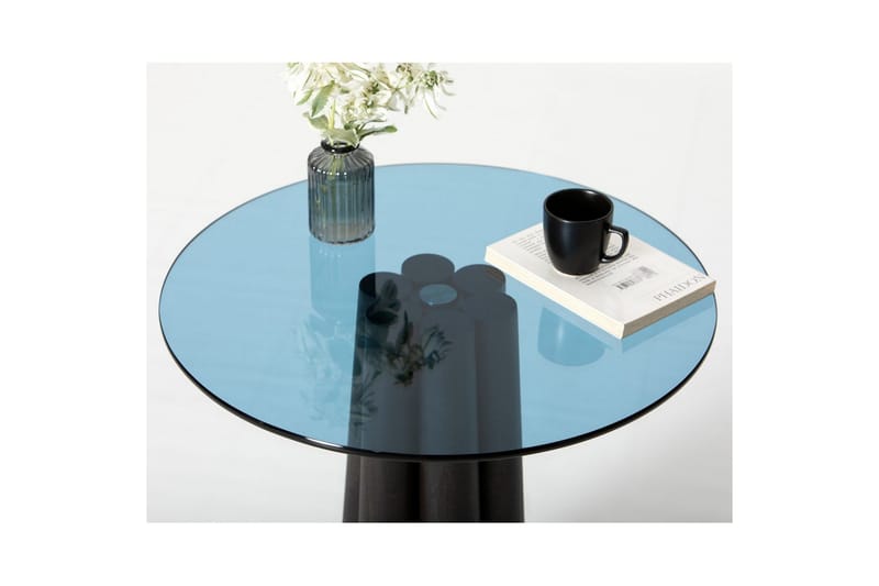 Novera Sohvapöytä 50 cm - Musta/Sininen - Huonekalut - Pöytä & ruokailuryhmä - Sohvapöytä