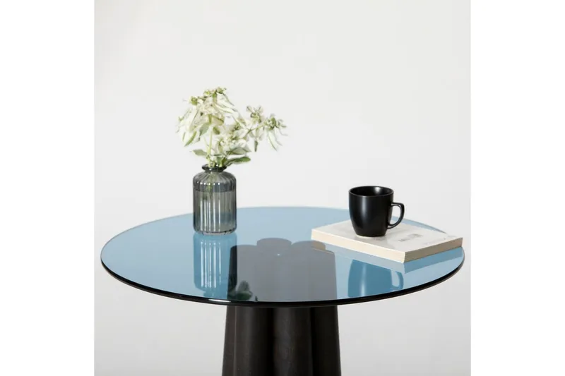 Novera Sohvapöytä 50 cm - Musta/Sininen - Huonekalut - Pöytä & ruokailuryhmä - Sohvapöytä