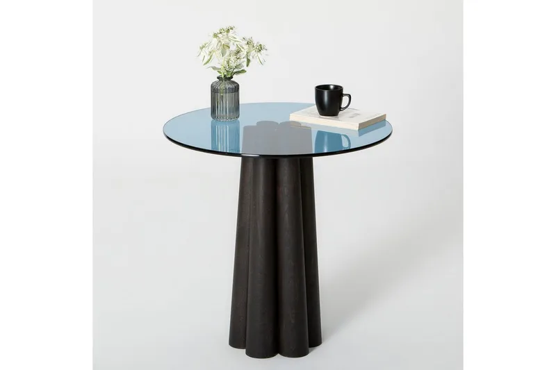 Novera Sohvapöytä 50 cm - Musta/Sininen - Huonekalut - Pöytä & ruokailuryhmä - Sohvapöytä