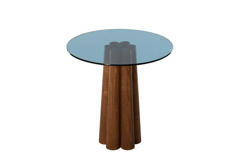 Novera Sohvapöytä 50 cm - Pähkinä/Sininen - Huonekalut - Pöytä & ruokailuryhmä - Sohvapöytä