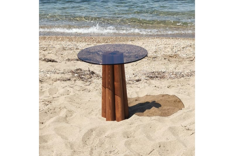 Novera Sohvapöytä 50 cm - Pronssi/Pähkinä - Huonekalut - Pöytä & ruokailuryhmä - Sohvapöytä