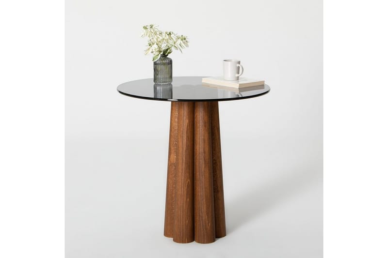 Novera Sohvapöytä 50 cm - Pähkinä/Tummanharmaa - Huonekalut - Pöytä & ruokailuryhmä - Sohvapöytä