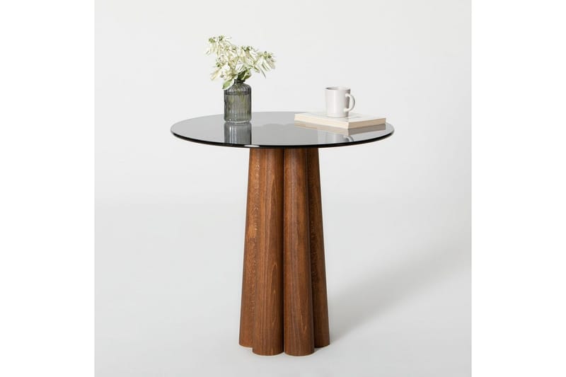 Novera Sohvapöytä 50 cm - Pähkinä/Tummanharmaa - Huonekalut - Pöytä & ruokailuryhmä - Sohvapöytä