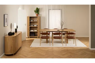 Odensa Ruokapöytä 210x100 cm - Luonnonväri - Huonekalut - Pöytä & ruokailuryhmä - Ruokapöydät & keittiön pöydät