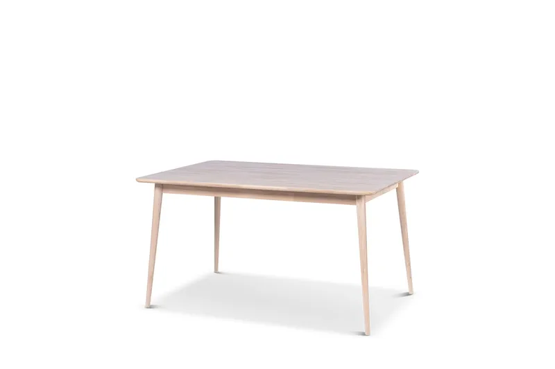 Odense Ruokapöytä 140 cm, 4 hengelle massiivipuuta, Luonnonväri