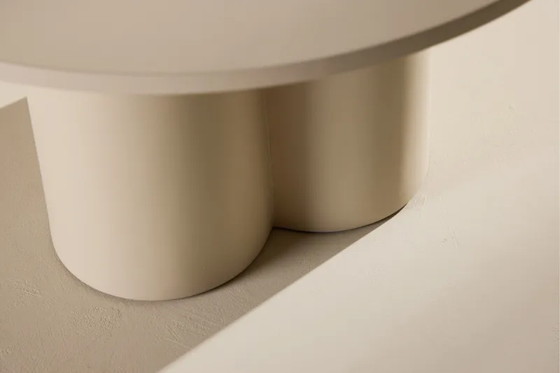 Olivia Sohvapöytä 80 cm - Beige - Huonekalut - Pöytä & ruokailuryhmä - Sohvapöytä