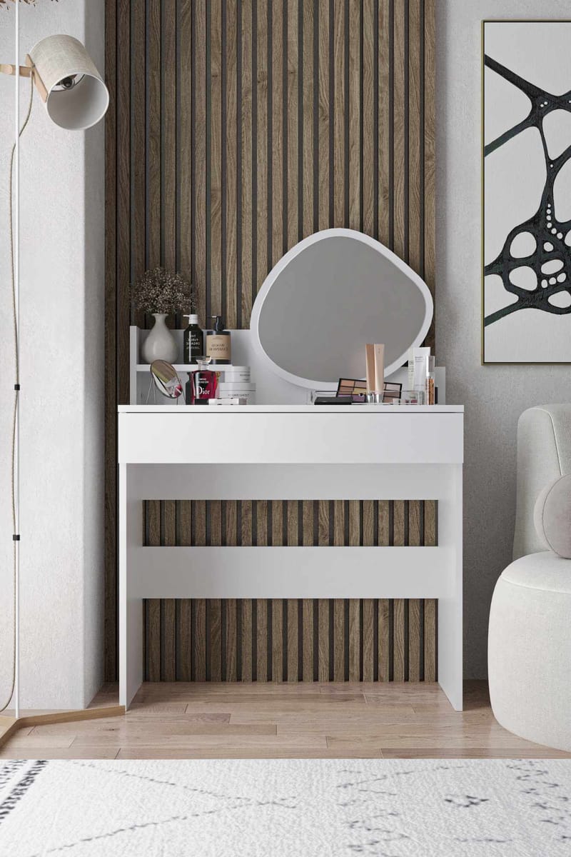 Olyros vaatekaappi 65x190 cm - Huonekalut - Pöytä & ruokailuryhmä - Meikki- & kampauspöydät