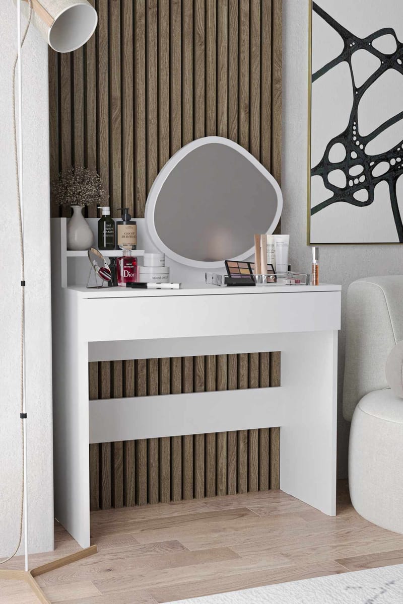 Olyros vaatekaappi 65x190 cm - Huonekalut - Pöytä & ruokailuryhmä - Meikki- & kampauspöydät