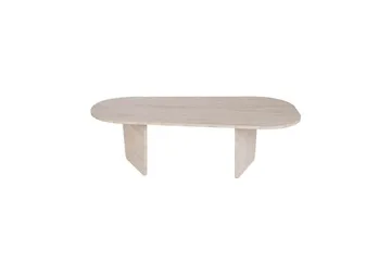 Omari Sohvapöytä 130 cm - Beige - Huonekalut - Pöytä & ruokailuryhmä - Sohvapöytä